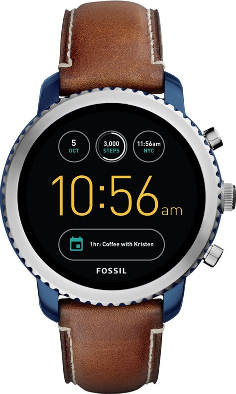 fossil q explorist smartwatch.